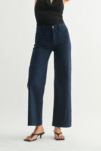 JBD Mini Patch Pocket Wide Leg