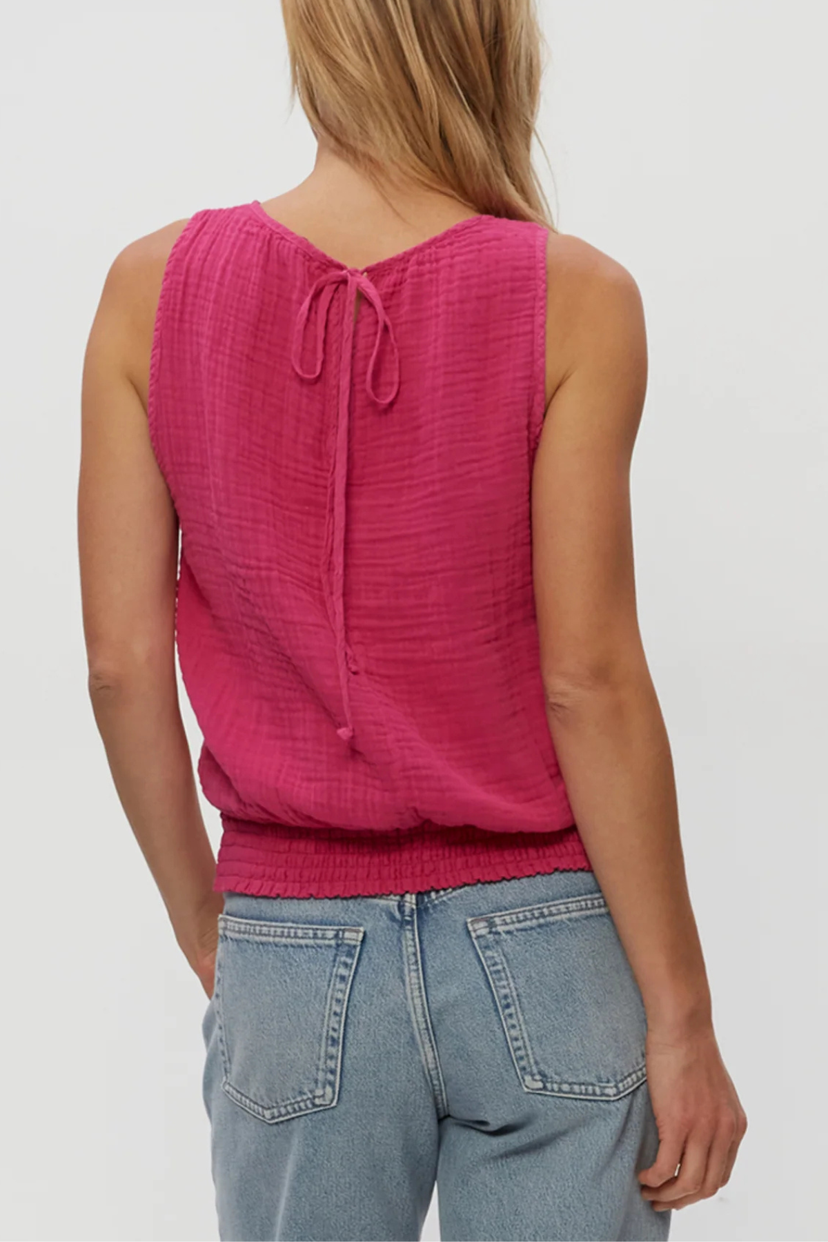 Michael Stars Janelle Tie Neck Tank