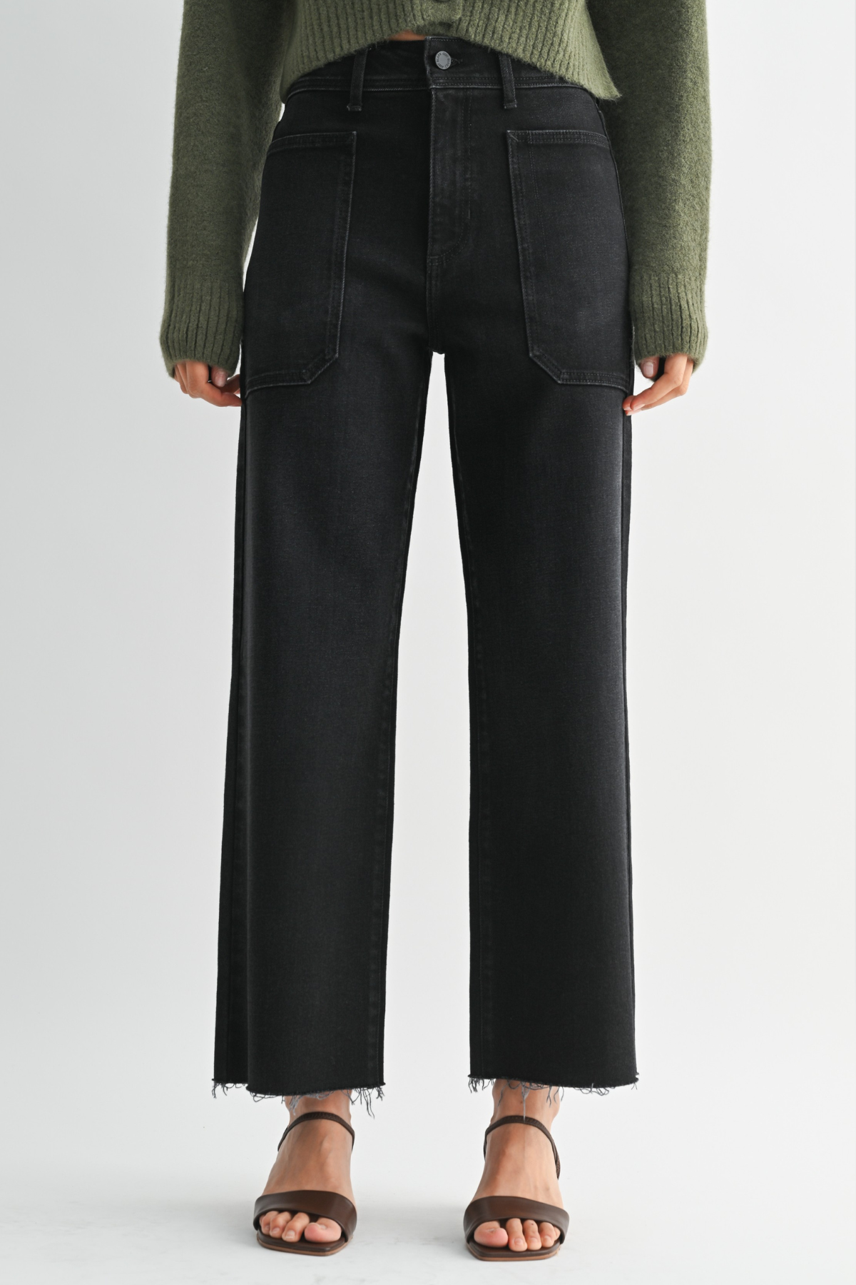 JBD Hight Rise Utility Wide Leg