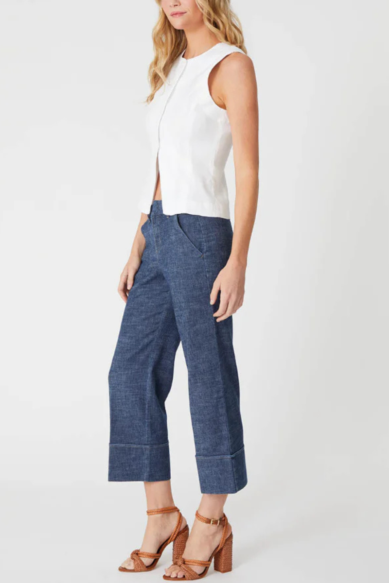 Level99 Lauren Cuffed Trouser