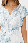 Floral Ruffle Mini Dress