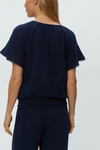 Michael Stars Freema Smocked Top