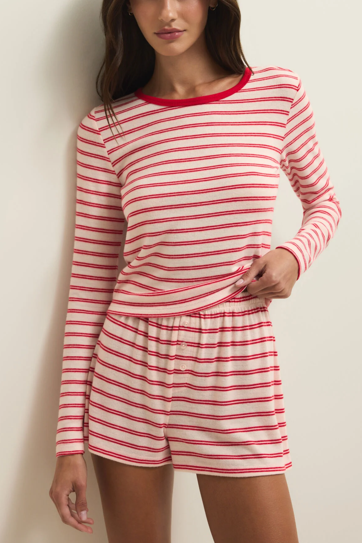 Z Supply Pajama Day Stripe Short