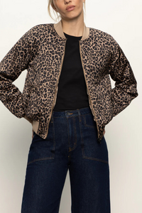 Monroe Sateen Bomber Jacket