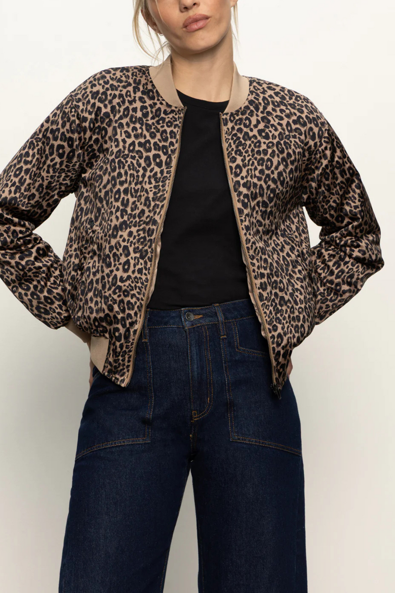 Monroe Sateen Bomber Jacket