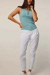 Greyson Sleeveless Vesta Mock Neck Top