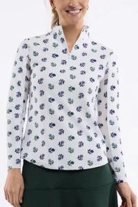 Smith & Quinn Ava Ruffle Quarter Zip