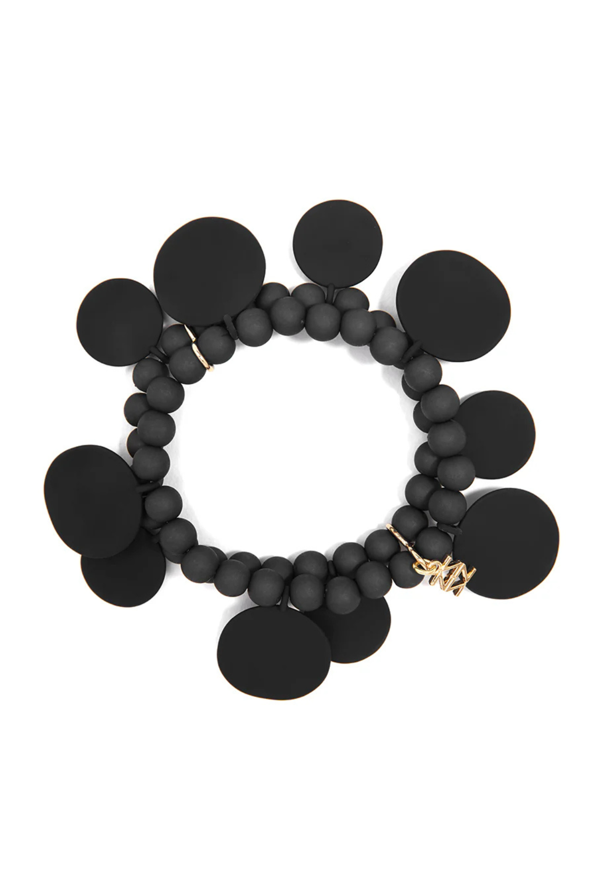 Double Matte Beaded Bracelet