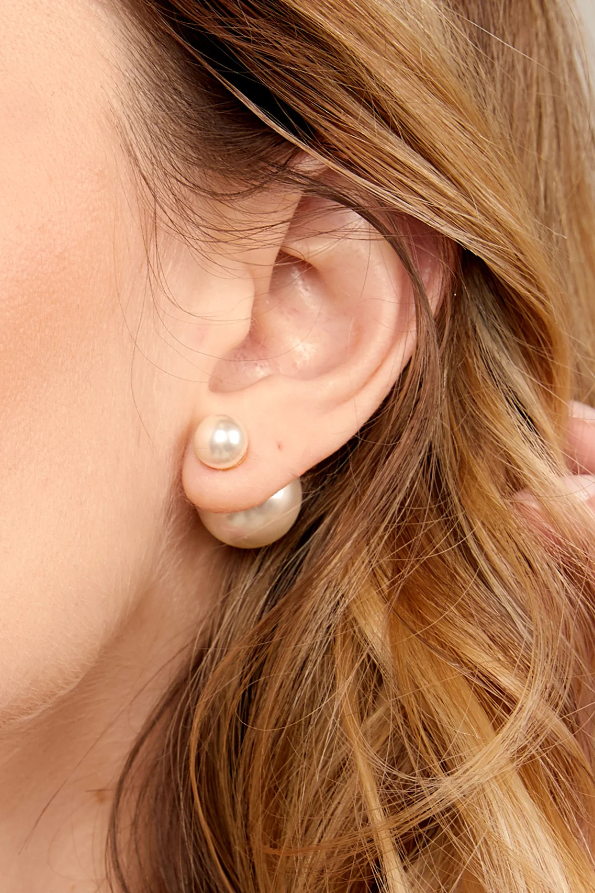 It Takes Two Double Ball Earring