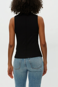 Michael Stars Chiara Drape Neck Tank