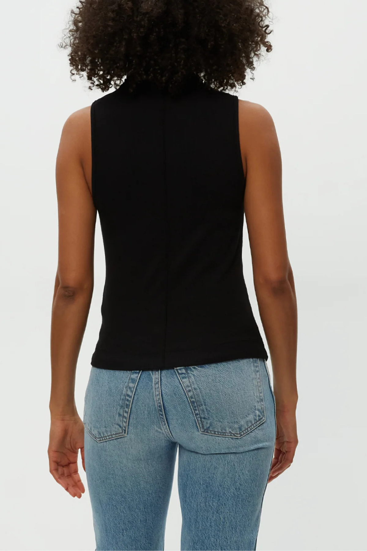 Michael Stars Chiara Drape Neck Tank