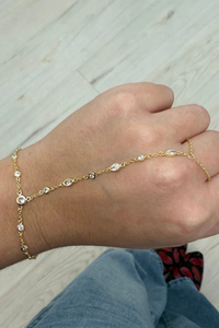 Seraphine CZ Hand Chain