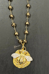 Bee Pendant Necklace