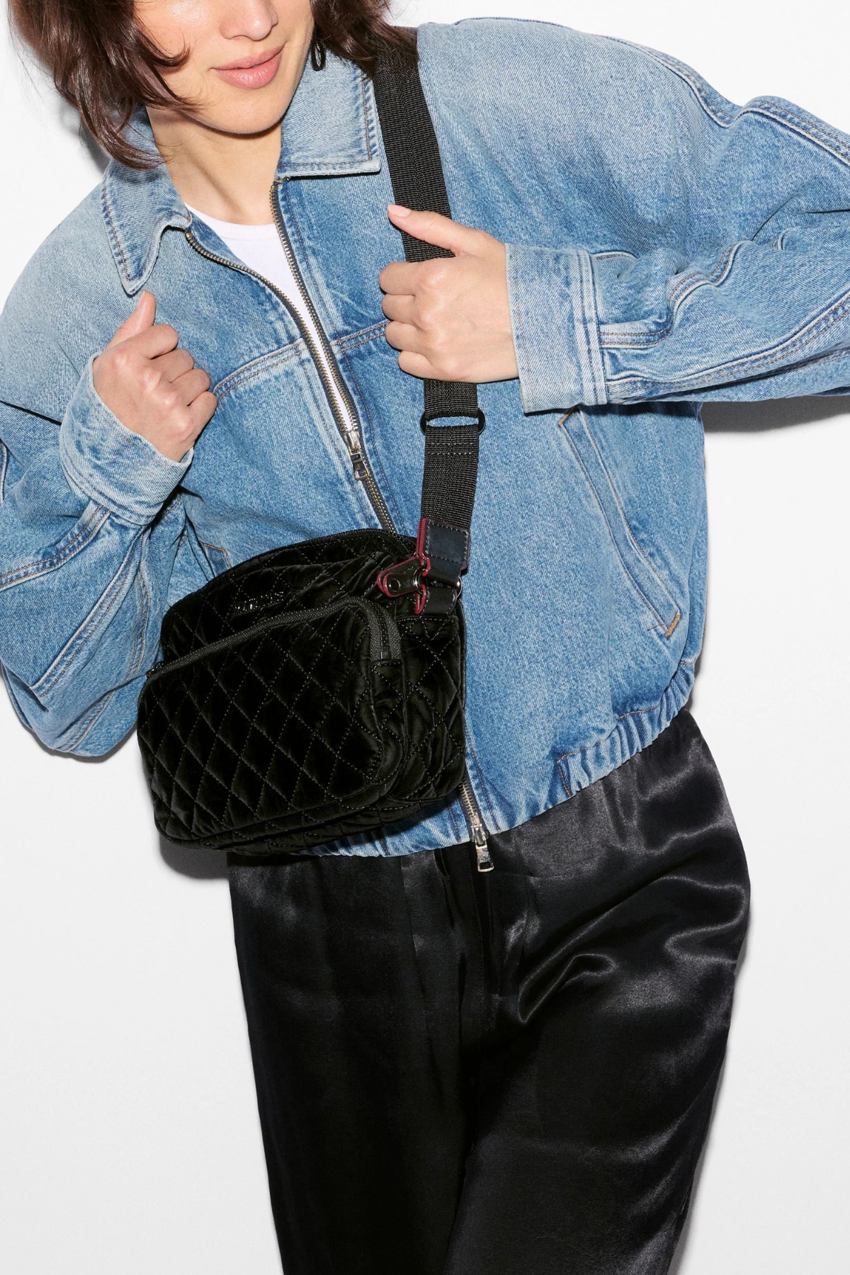 MZ Wallace Small Metro Camera Crossbody Bag