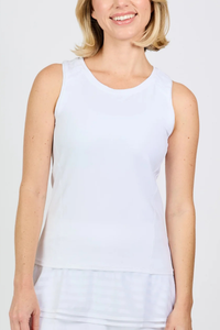 Sofibella White Stripes Tank