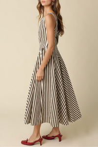 Stripe Maxi Dress