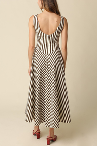 Stripe Maxi Dress