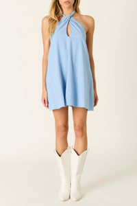 Keyhole Mini Dress