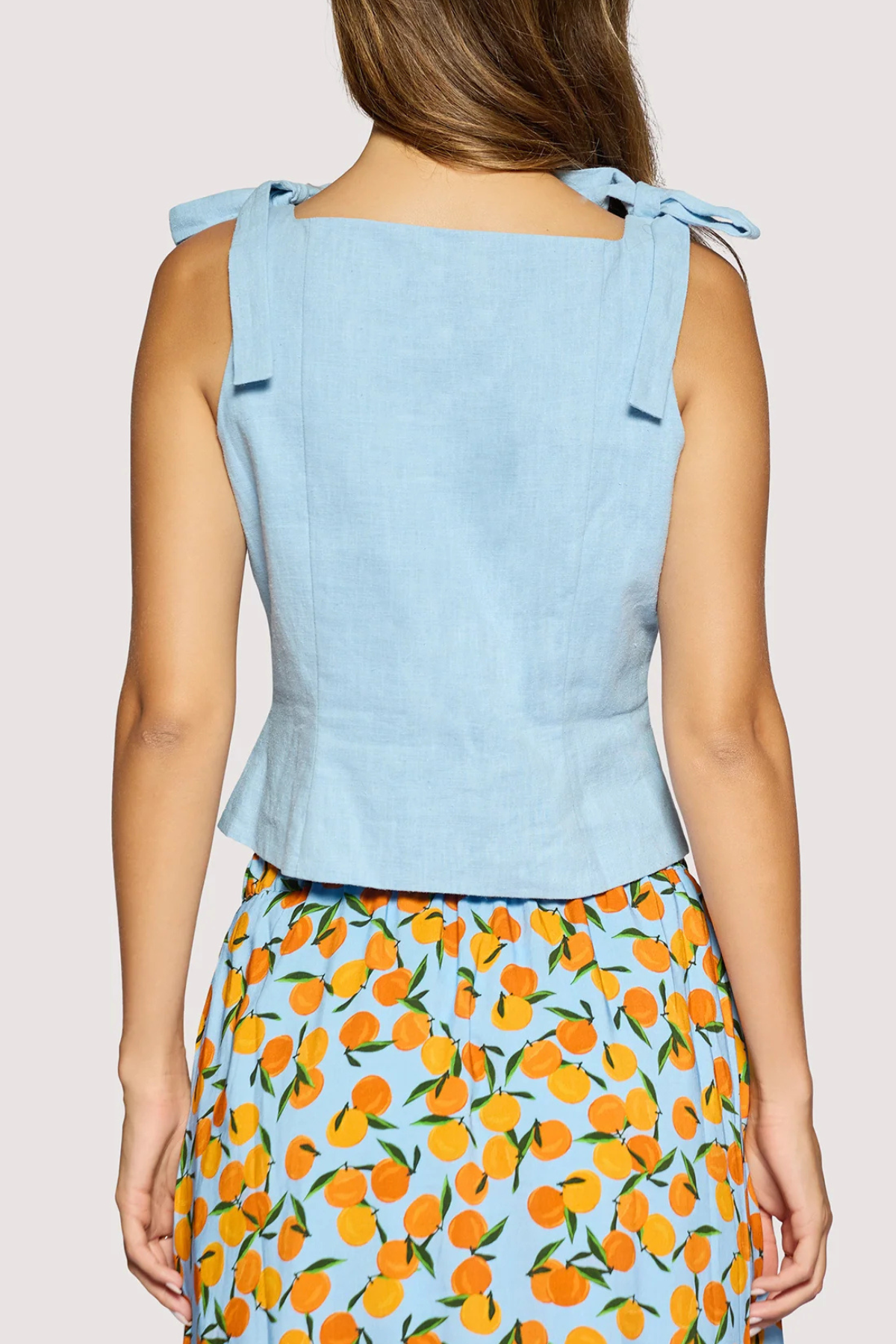Coastal Voyage Sleeveless Top