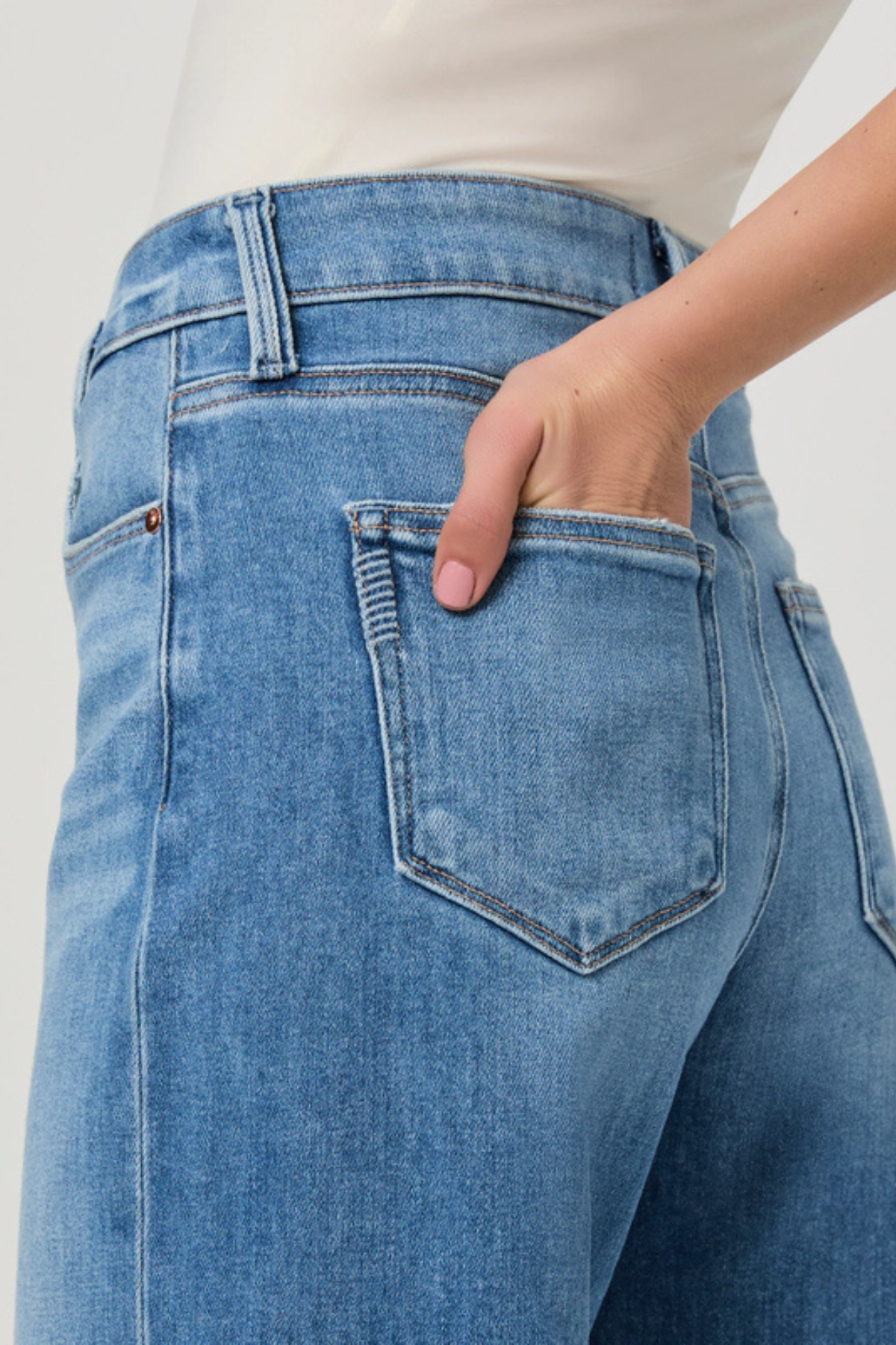 Paige Anessa Wide Leg Jean