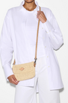 MZ Wallace Raffia Convertible Crossbody