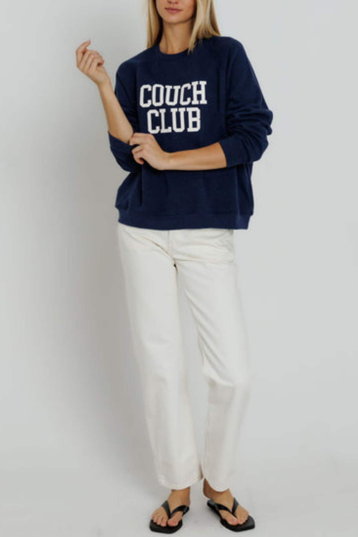 Couch Club Raglan Crew