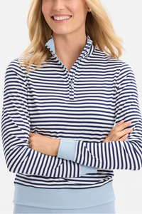 Renwick Striped 1/4 Zip