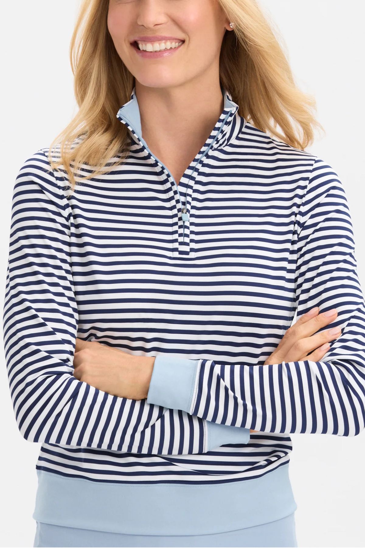 Renwick Striped 1/4 Zip