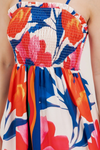 Floral Smocked Maxi Dress