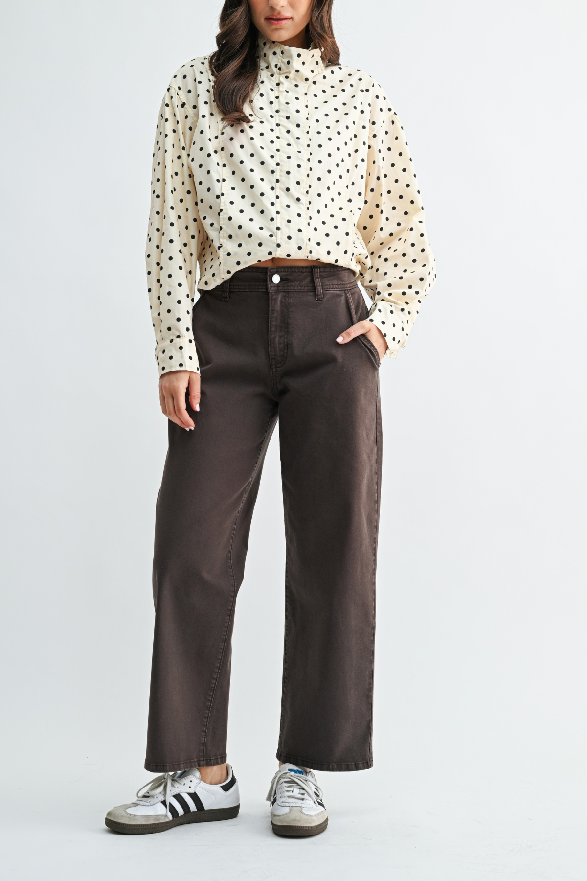 JBD Twill Barrel Jean