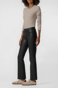 Kut Kelsey Coated High Rise Ankle Flare