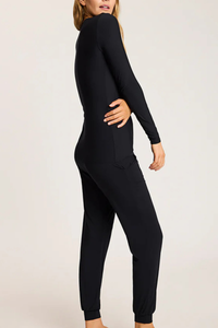 Butter Long Sleeve Crew Neck Top