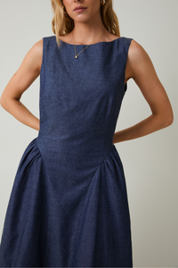 Fit & Flare Midi Dress