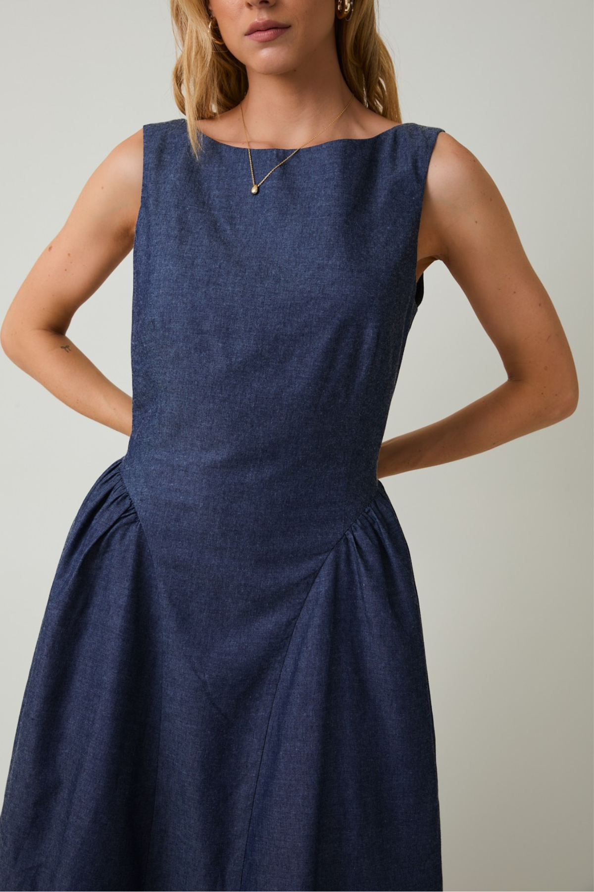 Fit & Flare Midi Dress
