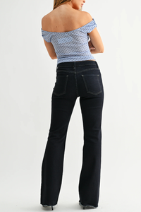 JBD High Rise Scissor Cut Flare