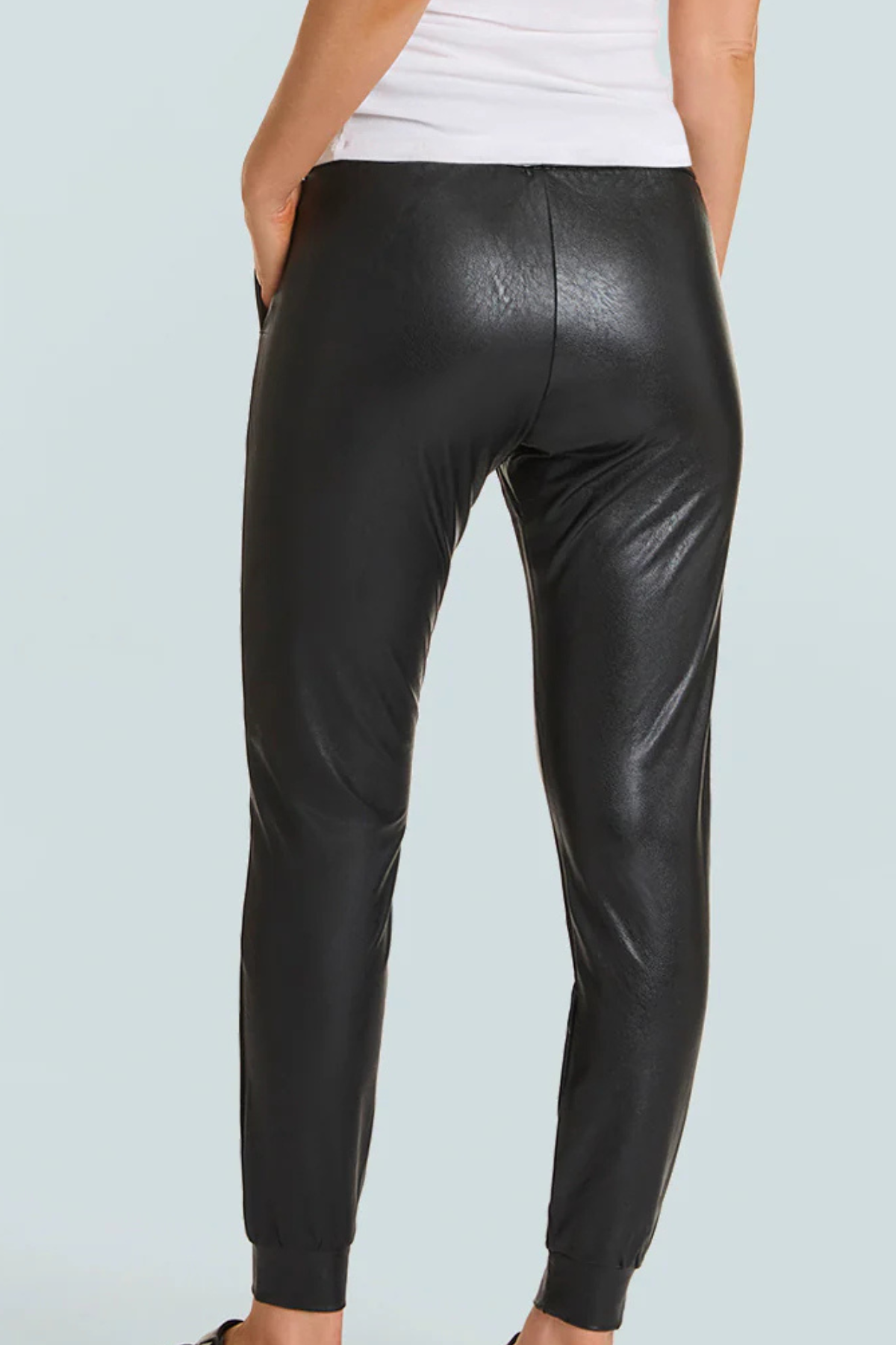 Commando Faux Leather Jogger