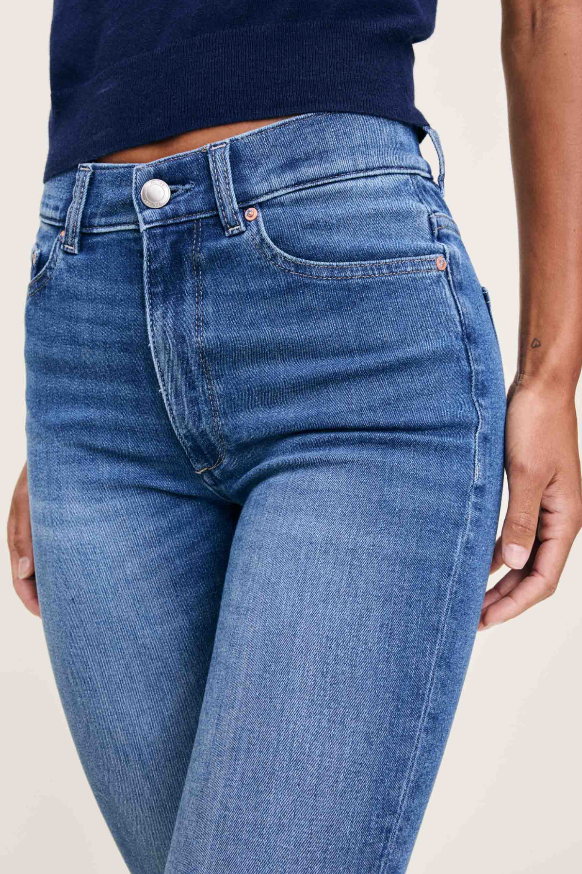 DL1961 Bridget Boot High Rise Instasculpt™ Crop Jeans