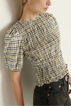 Nation Ltd Brinley Smocked Top
