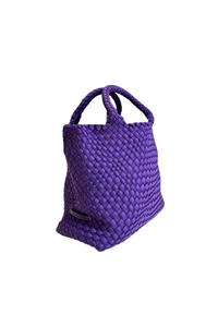 Lily Woven Neoprene Tote with Pouch