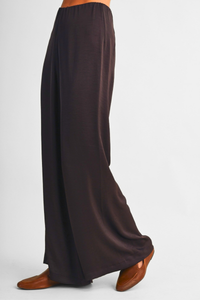 Wide Leg Pull-On Pants