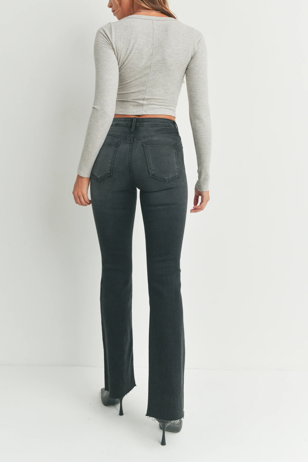 JBD High Rise Scissor Cut Flare