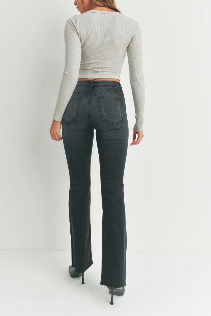 JBD High Rise Scissor Cut Flare