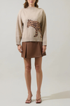 Jazara Leopard Knit Sweater