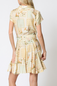 Belted Mini Dress