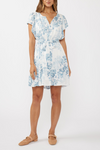 Floral Ruffle Mini Dress