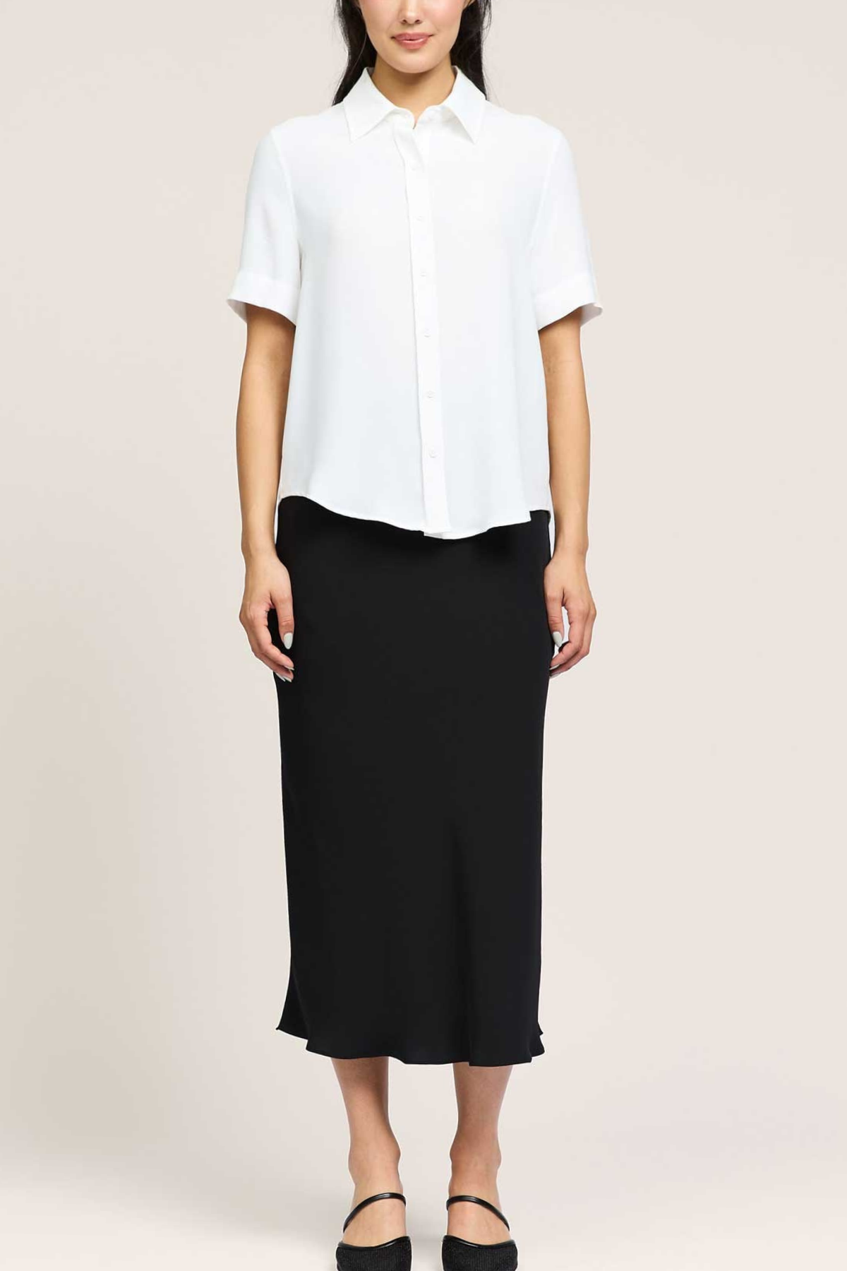 Half Sleeve Button Down Shirt