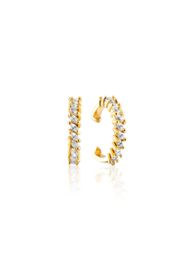 Jagged Baguette Ear Cuff