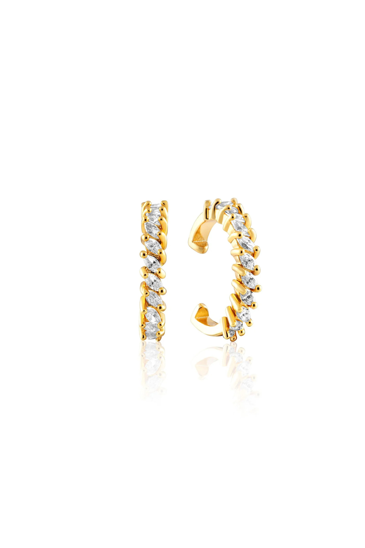 Jagged Baguette Ear Cuff