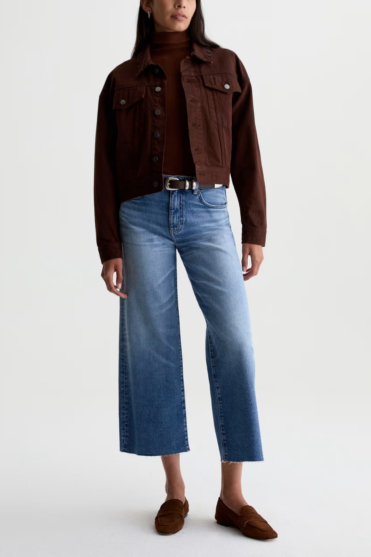AG Saige Wide Leg Crop
