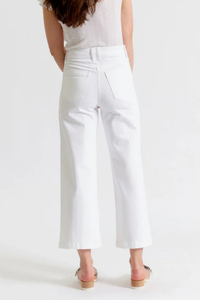 Valley Girl High Rise Wide Leg Ankle Jeans